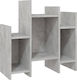 Shelving Unit Floor Grey 60x26x60cm