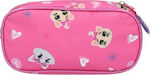 Cats Pencil Case with 1 Compartment Pink