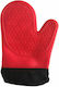 Silicone Oven Mitt Red