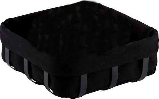 Tekno-Tel Bread Basket Metallic Black 21.5x21.5cm