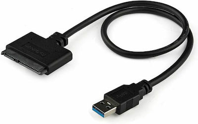 StarTech SATA to USB Cable with UASP Black (USB3S2SAT3CB)