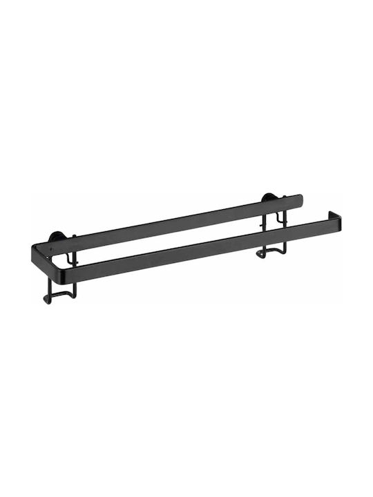 Wenko Wall Mounted Metallic Napkin Holder Gala Black 30.5x7cm 54838100