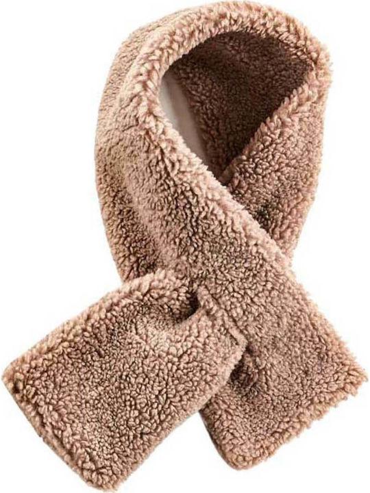 Verde 06-0781 Women's Wool Scarf Beige