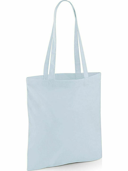 Westford Mill W101 Bumbac Geantă de Cumpărături Light Blue
