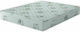 Chic Strom Eco Pure Extra Care Semi-double Ortopedie Saltea 110x190x22cm cu Arcuri