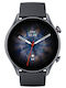Amazfit GTR 3 Pro Aluminium Αδιάβροχο Smartwatch με Παλμογράφο (Infinite Black)