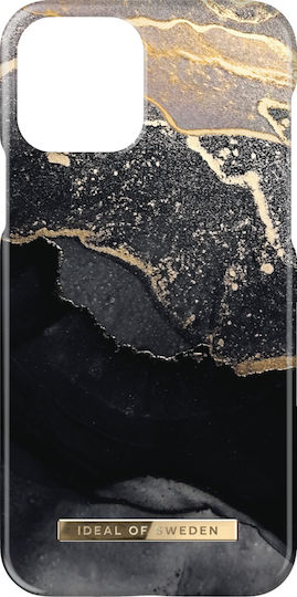 iDeal Of Sweden Printed Back Cover Plastic Golden Twilight Marmură (iPhone 13 Pro)