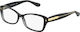 Dolce & Gabbana Women's Acetate Prescription Eyeglass Frame Black DG3176 2771
