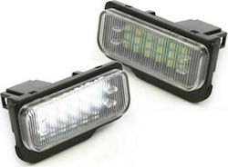 Φώτα Πινακίδας 12V για Mercedes-Benz C Class / CLS Class / E Class 2τμχ