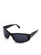 Genny Sunglasses with Black Plastic Frame and Black Lens 280-S 9002