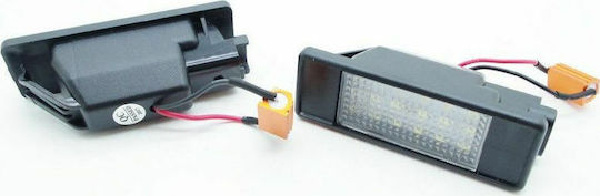 License Plate Lights for Mercedes-Benz Sprinter / Viano / Vito Nissan Navara 2pcs