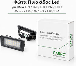 Φώτα Πινακίδας για BMW E39 / E60 / E90 / X5 2τμχ Φώτα Πινακίδας για BMW E39 / E60 / E90 / X5 2τμχ