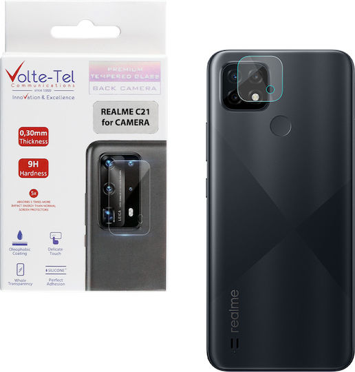 Volte-Tel 0.30mm Προστασία Κάμερας Tempered Glass για το Realme C21