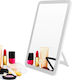 Lighted Tabletop Makeup Mirror White