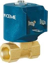 Electromagnetic water valve 1'' Ceme 8514