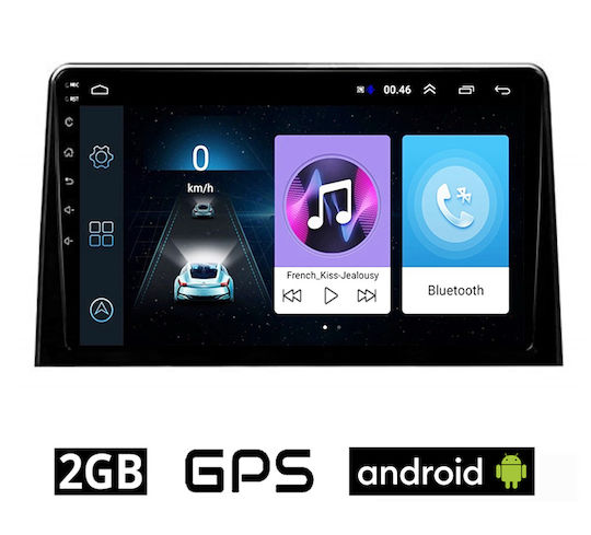 Auto-Audiosystem für Toyota Proace Honda City Proace Stadt 2018+ (Bluetooth/USB/AUX/WiFi/GPS/Apple-Carplay/Android-Auto) mit Touchscreen 10"