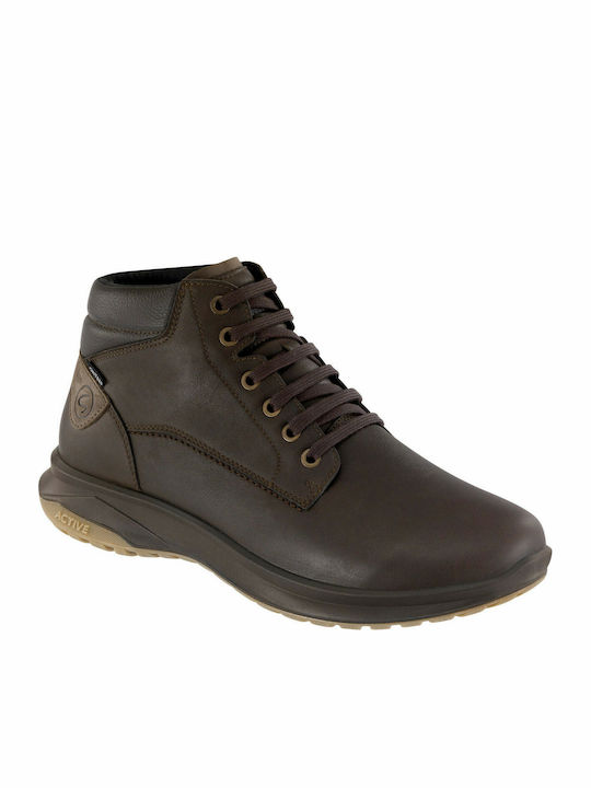 Grisport Leder Braun Herrenstiefel Wasserdicht ...