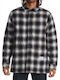 Mayhem Long-sleeved Shirt Checked Black