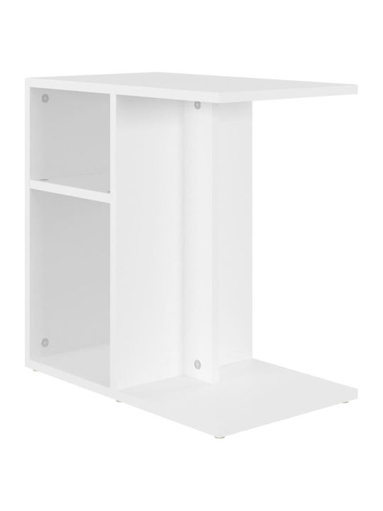 Rechteckig Beistelltisch White L50xB30xH50cm