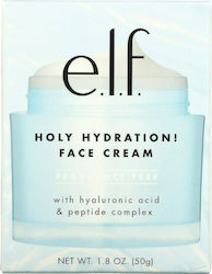 e.l.f Cosmetics Holy Hydration Крем за Лице, Без аромат Хидратиращ Дневен Крем 50гр e.l.f Cosmetics Holy Hydration Крем за Лице, Без аромат Хидратиращ Дневен Крем 50гр