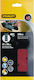 Stanley Quick Fit Mouse Schwingschleifer-Schleifblatt K240 mit Löchern 93x230mm Set 5Stück