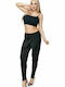 PeeKaBoo 0106 Women's Fabric Trousers in Loose Fit Black 131931