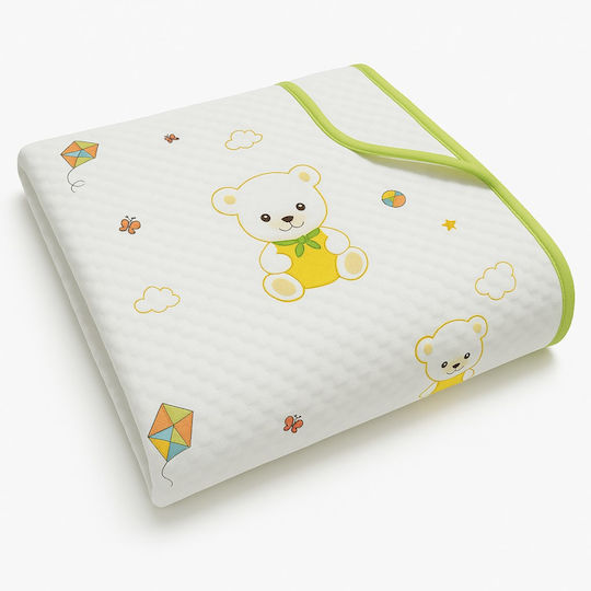 Beboulino Одеяло За Детско Легло Bear 117x145см