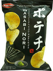 Koikeya Chips with Flavour Wasabi Nori 100gr 1pcs