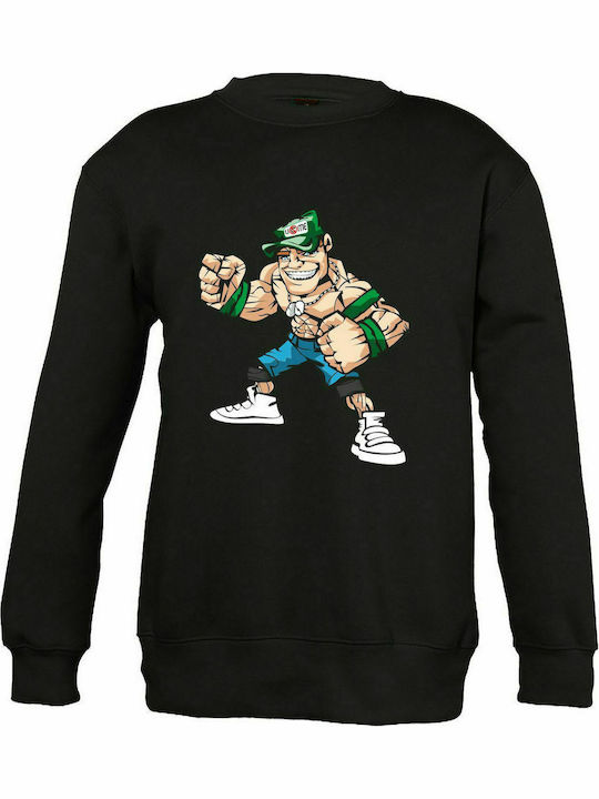 Kids' sweatshirt " John Cena ", Black