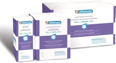 Alfashield Non-Sterile Gauze Pads 10x20cm 12ply 100pcs