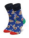 Happy Socks Șosete de Crăciun Albastre 1Pachet