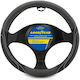 Goodyear Car Steering Wheel Cover Confort with Diameter 37-39cm Synthetic Gray