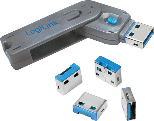 LogiLink Port Blocker 4τμχ AU0043