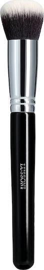 Lussoni Professional Makeup Brush for Blush with Synthetic Bristle Pro 106 Round Top Kabuki