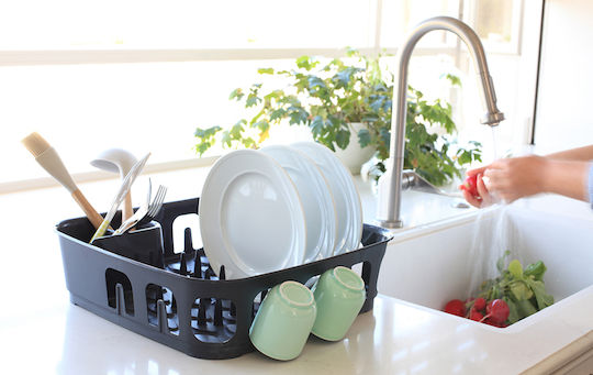 Curver Essentials Plastic White Sink Strainer 39.5x39.5x10.9cm