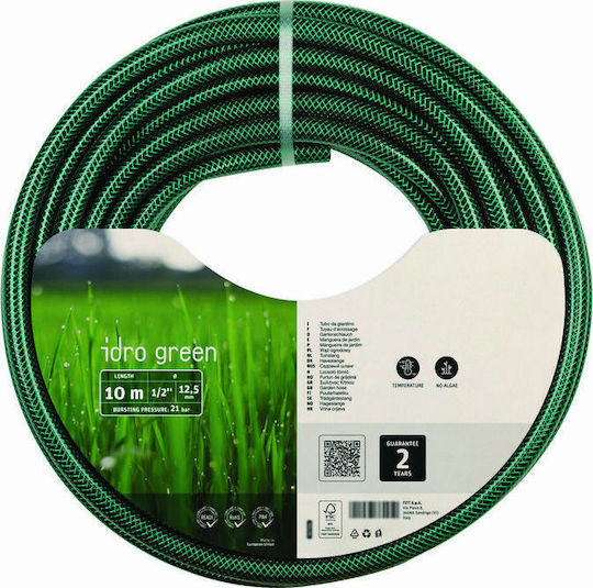 Fitt Idro Green Λάστιχο Ποτίσματος 1/2" 10m