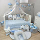 Baby Star Tiny Friends Crib Bumpers Classic Ins...