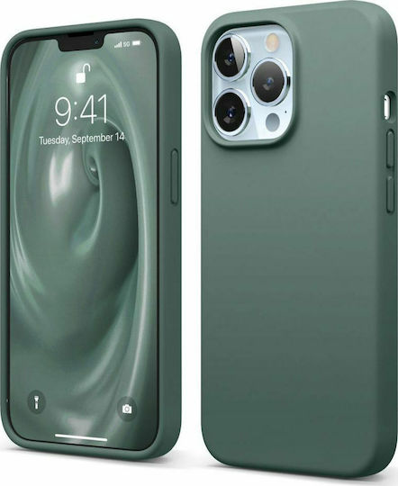 Elago Soft Back Cover Σιλικόνης Midnight Green (iPhone 13 Pro)