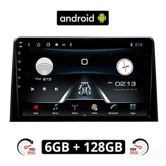 Auto-Audiosystem für Toyota Proace Honda City Proace Stadt 2018+ (Bluetooth/USB/AUX/WiFi/GPS/Apple-Carplay/Android-Auto) mit Touchscreen 10"