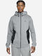 Dri-Fit Sweatshirt with Hood Gray