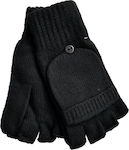 Hunting Gloves 1175 Black Fingerless with Handful