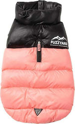 Fuzzyard Harlem Puffer Dog Coat Pink 33 x 44-45 x 28-30cm