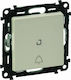 Legrand Valena Life Бутон Bell в Бежов Цвят 752216
