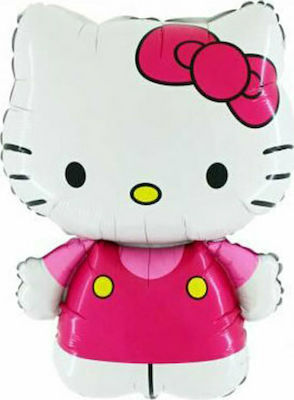 Balon Folie Jumbo Salut Kitty Roz 83buc