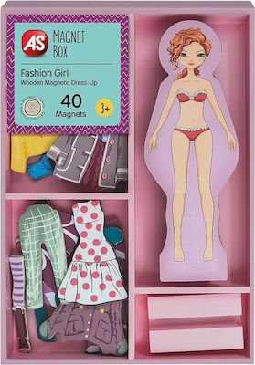 As Company Magnetic Construction Toy Fashion Girl Kid 2++ years