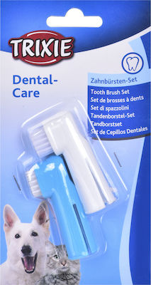 Trixie 2550 Dental Care Periuță de dinți Îngrijirea dentară pentru câini 2buc 2550