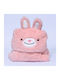 Palamaiki Decke Wickeltücher für Kinderzimmer New Baby Vlies Rosa 70x100cm