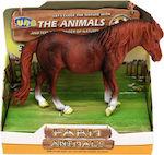 Luna Miniature Toy Farm Animals Horse - Brown for 3+ Years Old