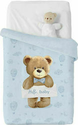 Manterol Casa Κουβέρτα Κούνιας Baby Vip 110x140εκ.