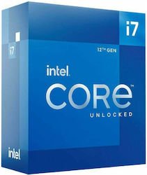 Intel Core i7-12700KF 2.7GHz Επεξεργαστής 12 Πυρήνων για Socket 1700 σε Κουτί